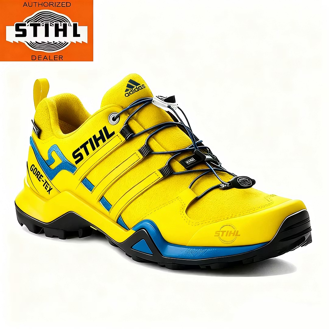 Az adidas® és STIHL férfi vízálló és lélegző munkacipői és túrabakancsai ideálisak munkára és szabadtéri tevékenységekre.