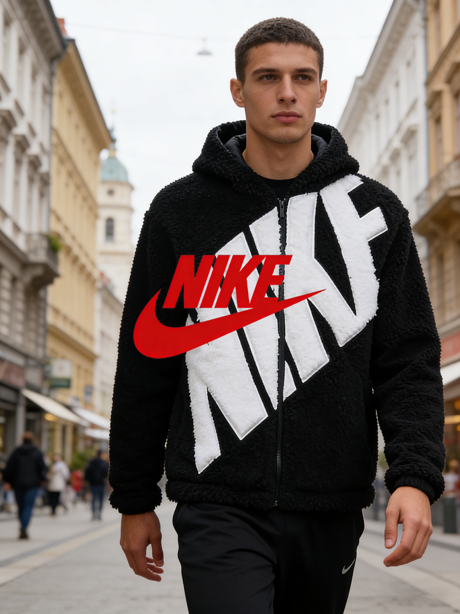 Nike női cipzáras, hétköznapi fleece kabát FB8696-010