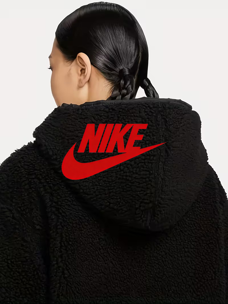 Nike női cipzáras, hétköznapi fleece kabát FB8696-010