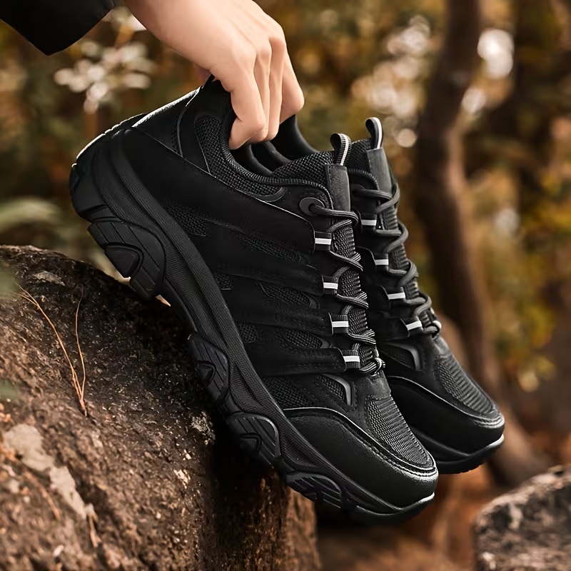 Lélegző férfi sportcipő, kültéri túracipő, mindennapi divatos hétköznapi cipő férfiaknak