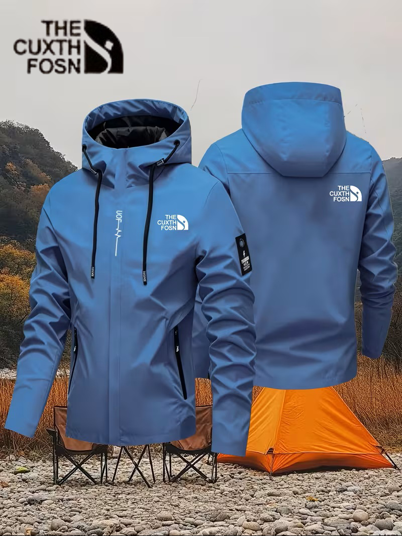 Férfi tavaszi/őszi szélálló kabát, hétköznapi és sokoldalú sportoláshoz, kempingezéshez és hegymászáshoz