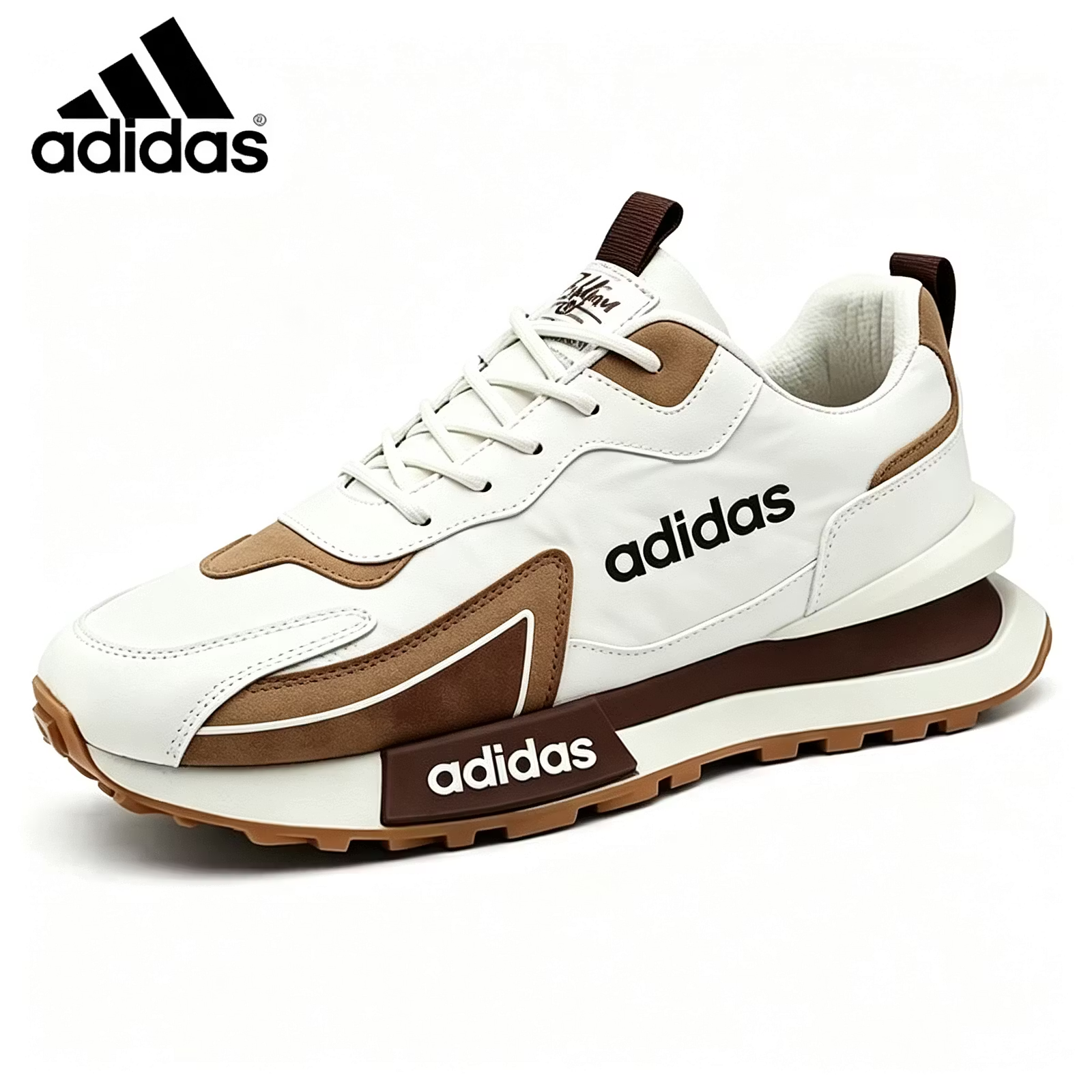 Retro, vaskos talpú Adidas sportcipő