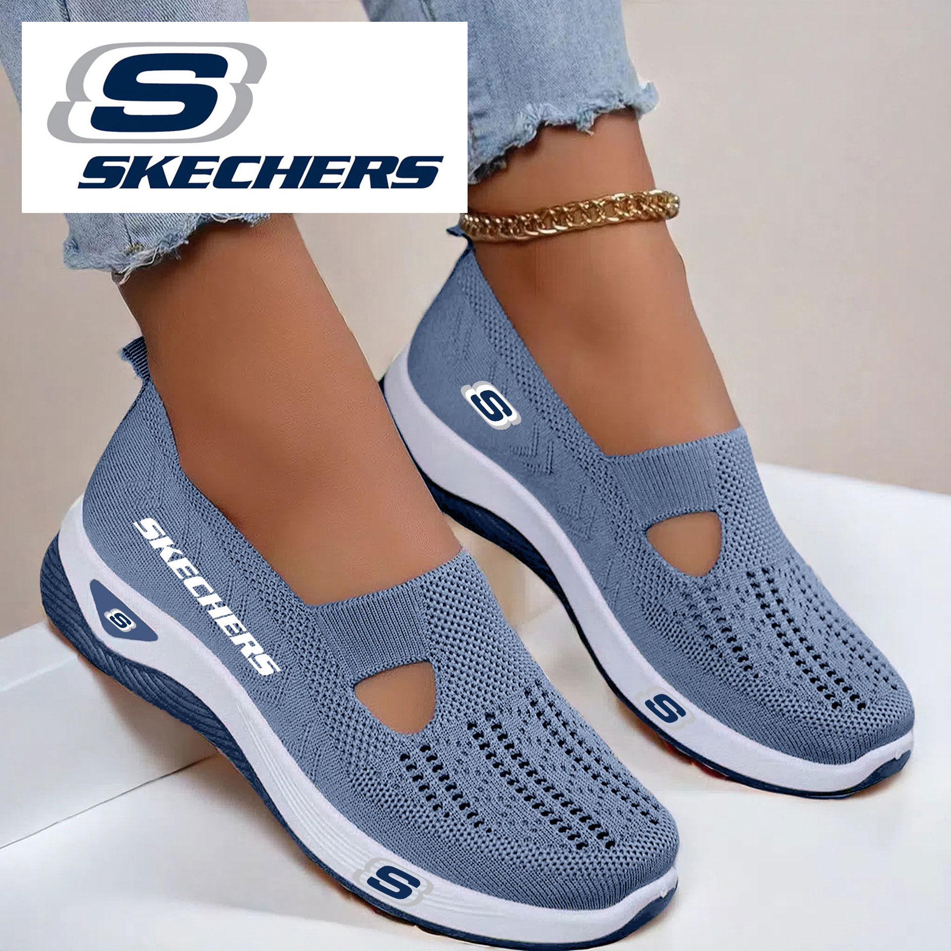SKECHERS® legjobb ortopéd masszázscipő nőknek 2026