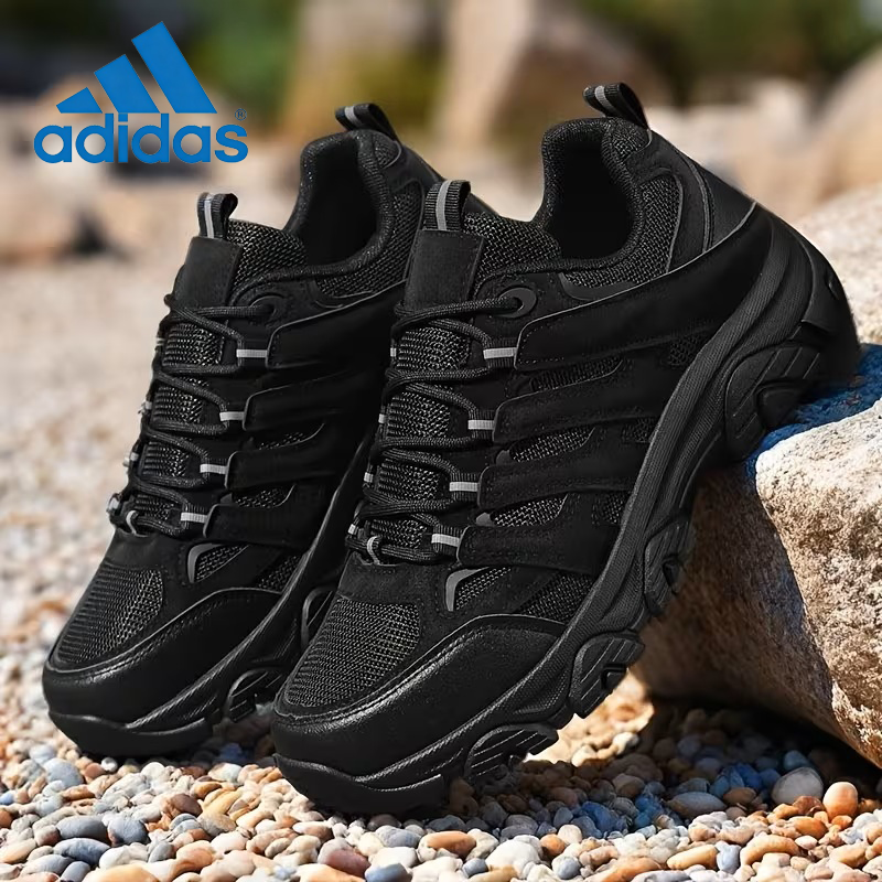 Férfi légáteresztő túracipők, kültéri sportcipők, alacsony szárú túrabakancsok