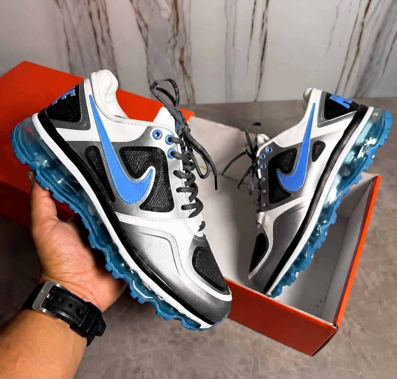 Nike Air Max Férfi Női Futócipő, Telptenyér Légpárna, Lélegző Sportcipő