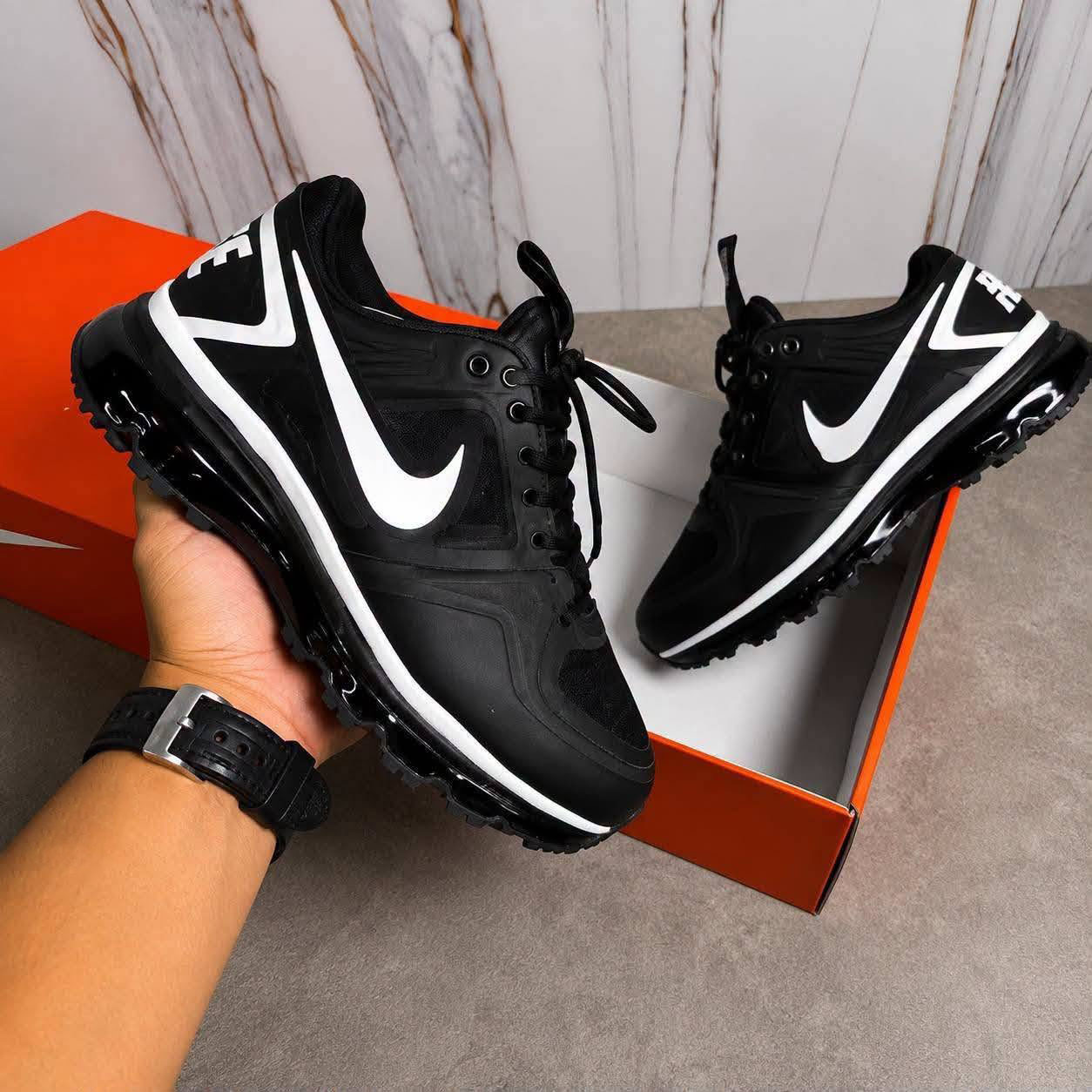 Nike Air Max Férfi Női Futócipő, Telptenyér Légpárna, Lélegző Sportcipő