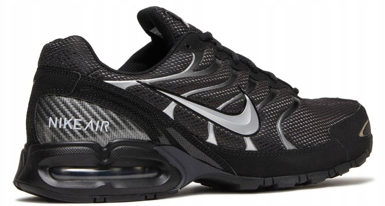 Nike Air Max Torch 4 运动鞋,黑银色,尺码 42.5,型号:AIR MAX TORCH 4
