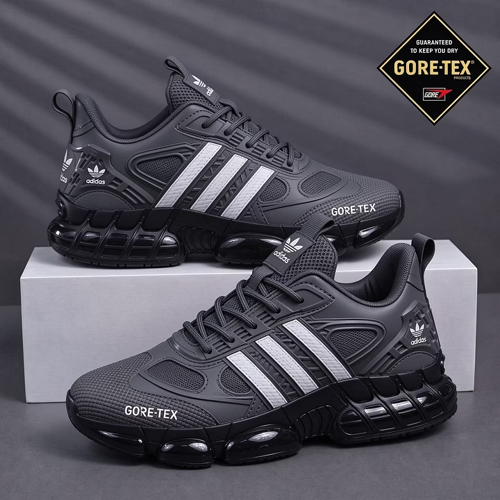 adidas GORE-TEX hálós sportcipő párnázott talppal – vízálló, hétköznapi sportcipő – 2026