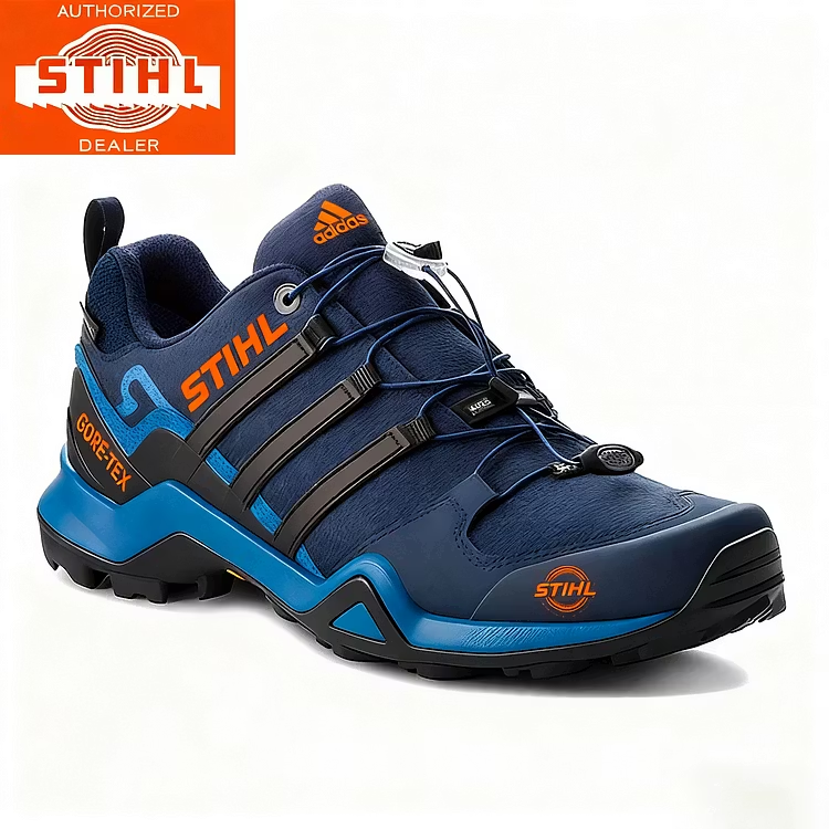 Az adidas® és STIHL férfi vízálló és lélegző munkacipői és túrabakancsai ideálisak munkára és szabadtéri tevékenységekre.