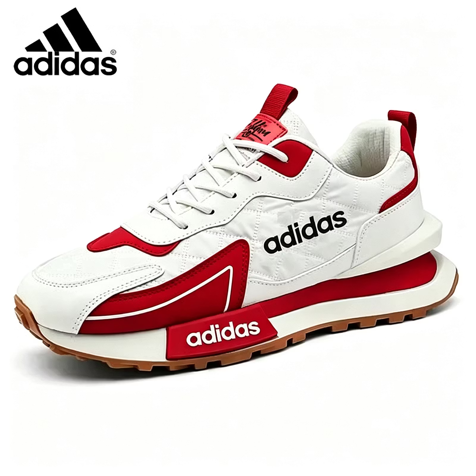 Retro, vaskos talpú Adidas sportcipő