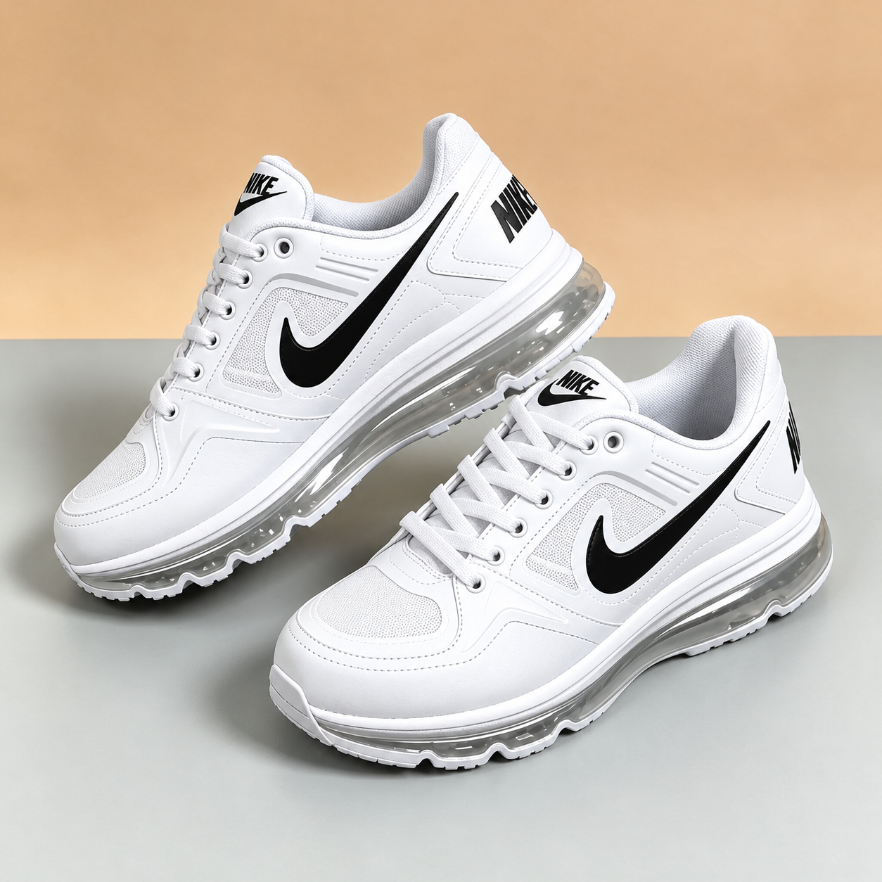 Nike Air Max Férfi Női Futócipő, Telptenyér Légpárna, Lélegző Sportcipő