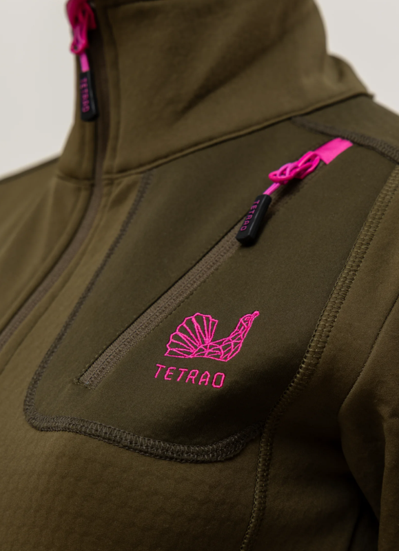 Női vadászkabát TETRAO Urtica Lady membránnal és kapucnival