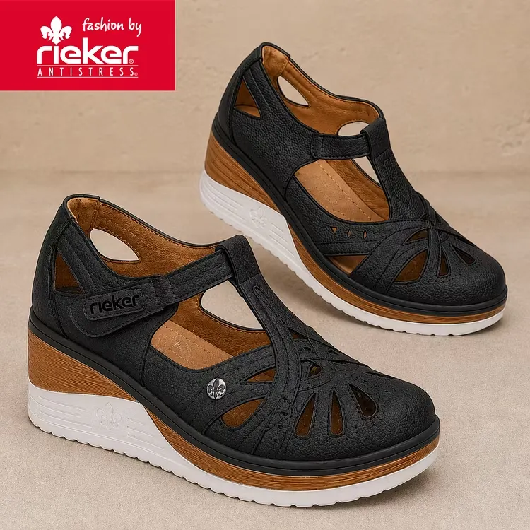 RIEKER ELEGÁNS NŐI SZANDÁL KÉNYELEM PUHA NYÁRRA