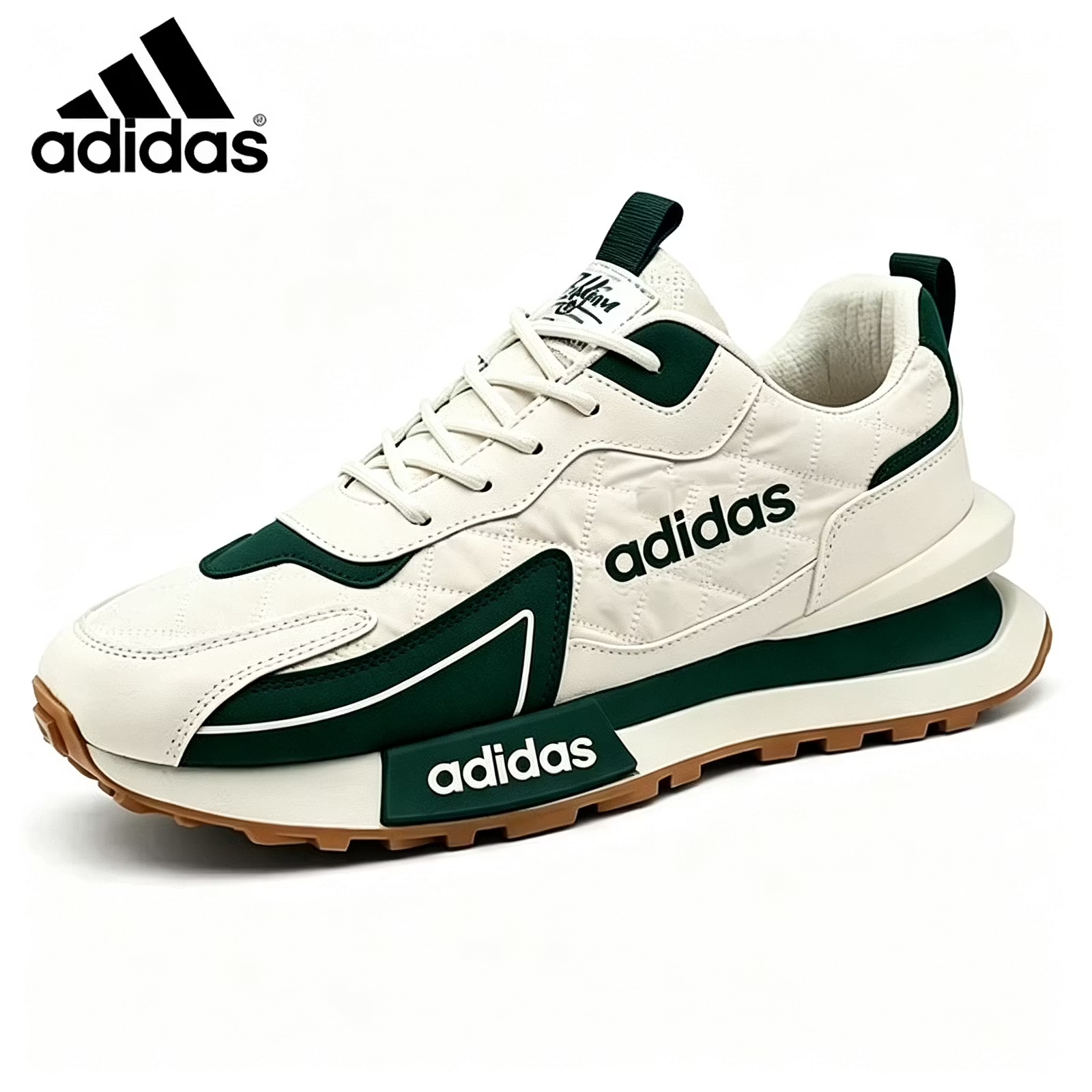 Retro, vaskos talpú Adidas sportcipő
