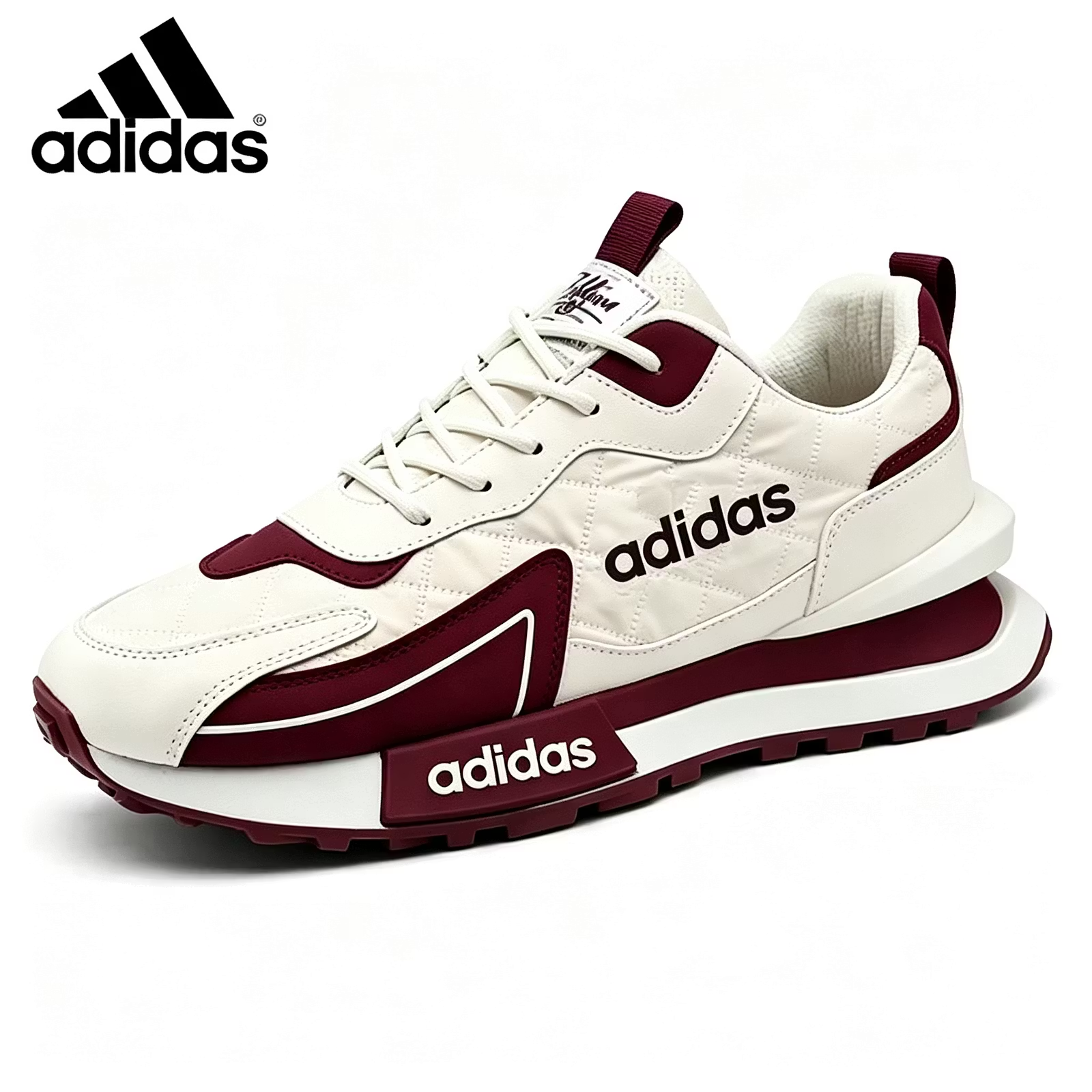 Retro, vaskos talpú Adidas sportcipő