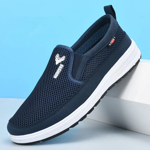 🔥 Férfi Csúszásmentes Vászon Loafer Cipők 👞✨