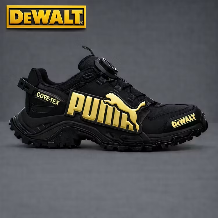 A PUMA® és a DEWALT vízálló, légáteresztő férfi munkavédelmi és túracipői ideális választást jelentenek munkához és szabadtéri tevékenységekhez.
