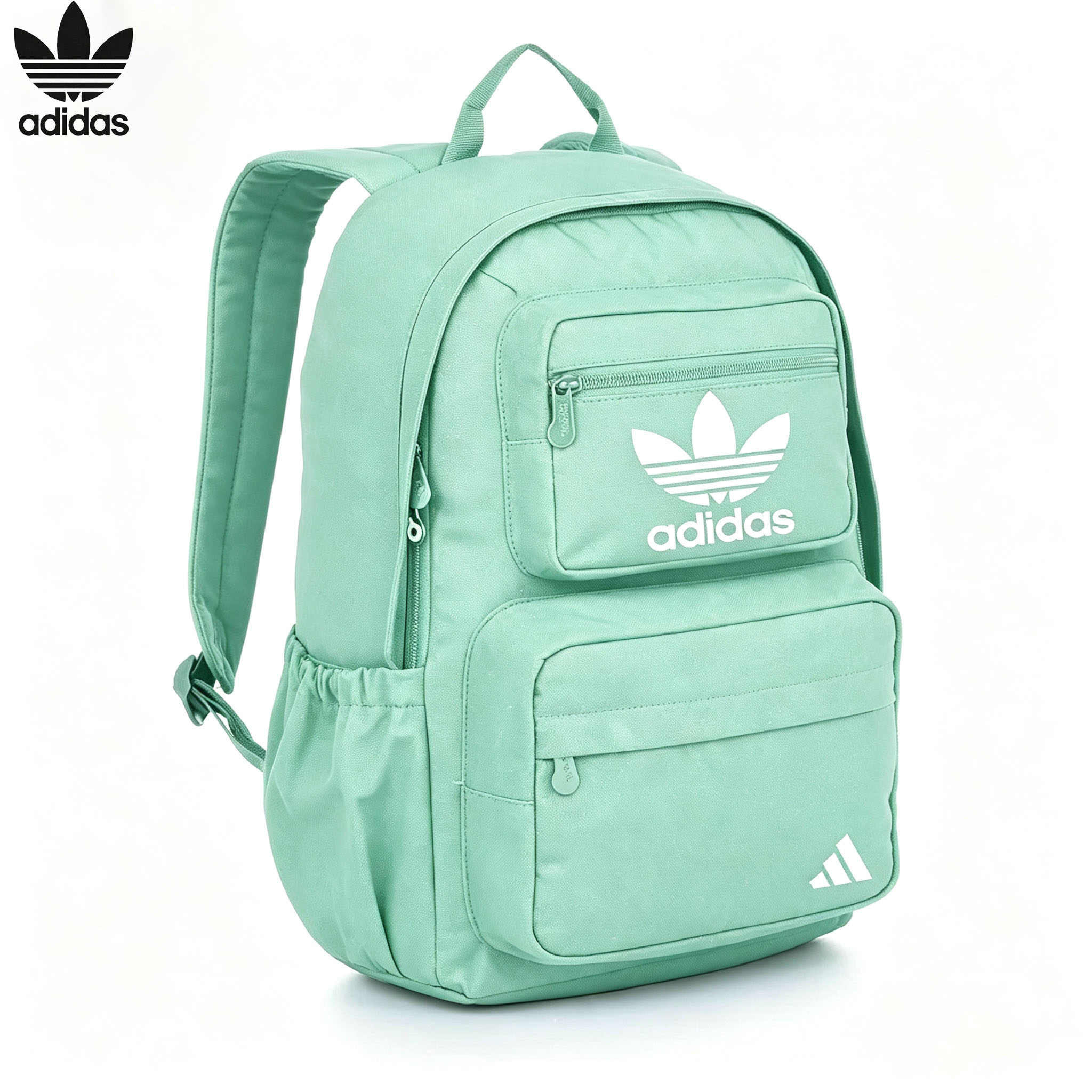 Klasszikus, nagy kapacitású Adidas hátizsák, uniszex utazó laptop hátizsák