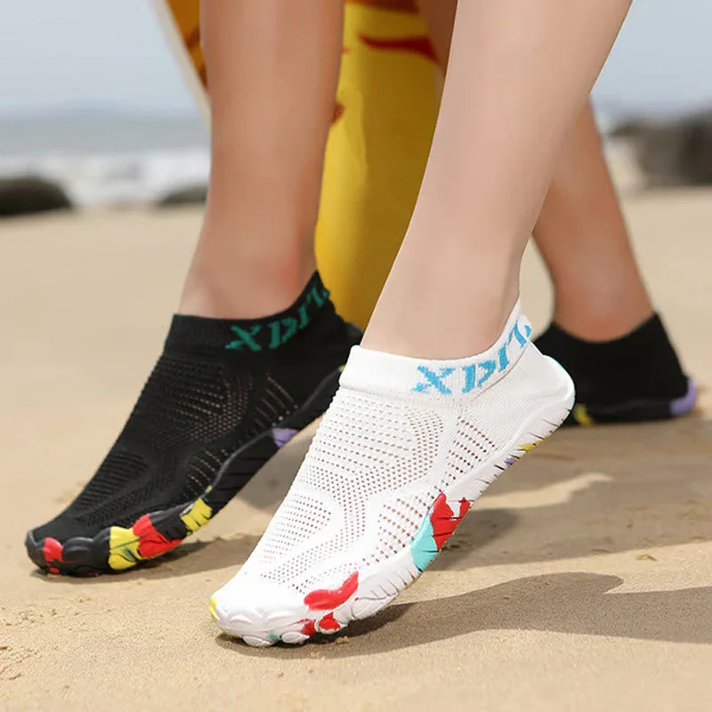 🌊 Uniszex gázlócipő – Légáteresztő, gyorsan száradó, könnyű | Ideális strandra, patakra, esőbe 👣✨🏖️