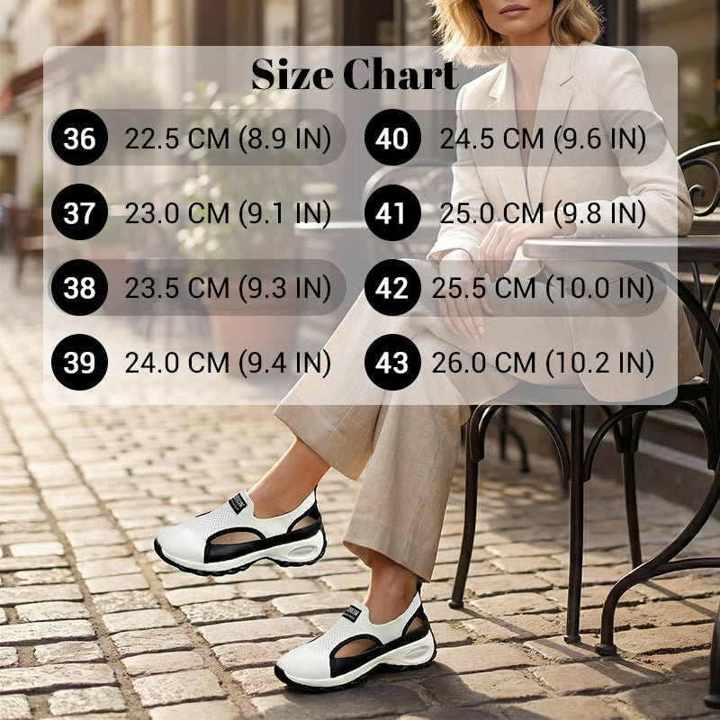 👟✨  Légáteresztő, kivágott női slip-on cipő | Hálós felsőrész, könnyű sétálócipő, nyári 💨