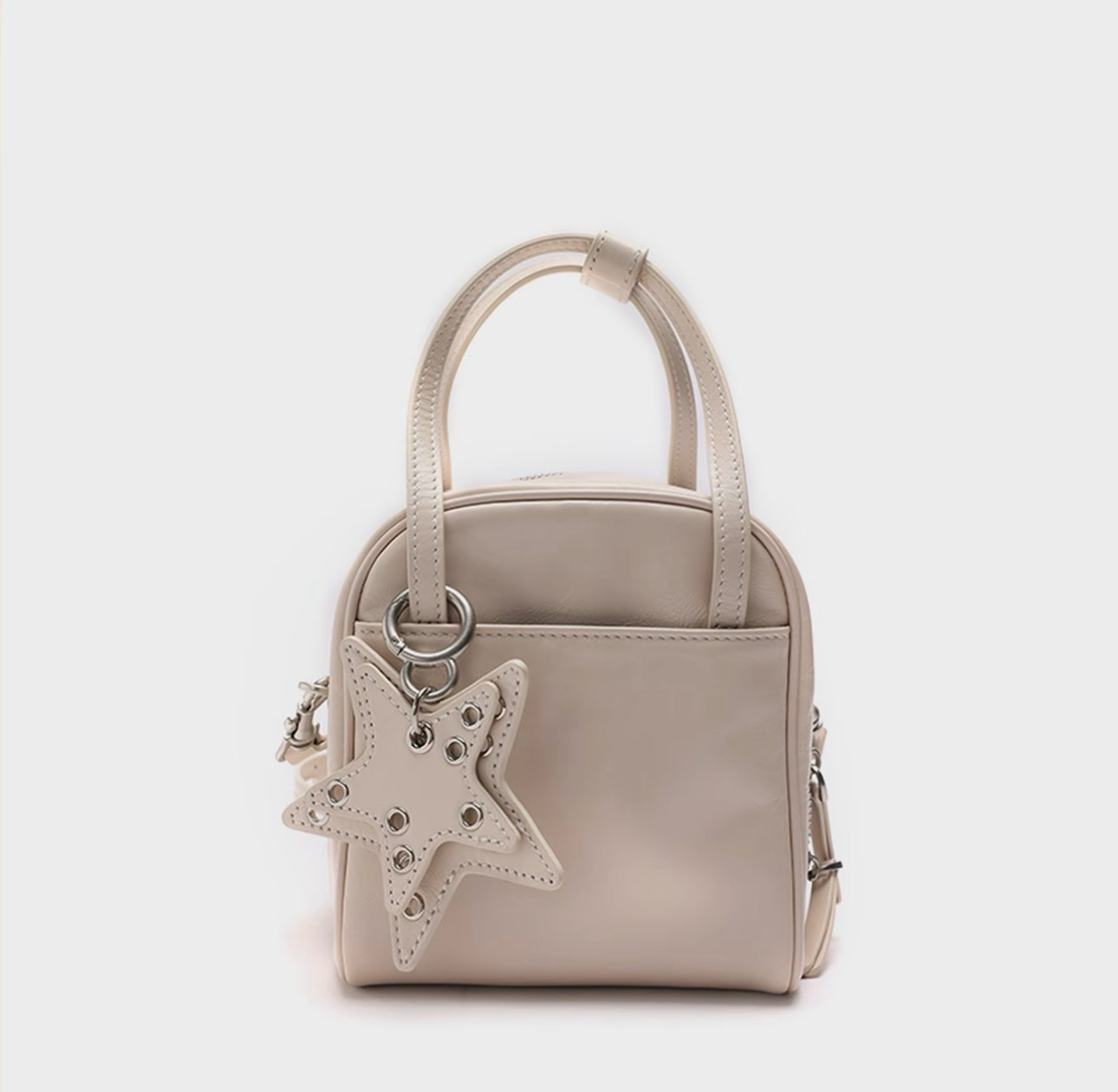 Stylish, versatile minimalist handbag/crossbody bag — cute toast-shaped small square bag for women, ideal for commuting