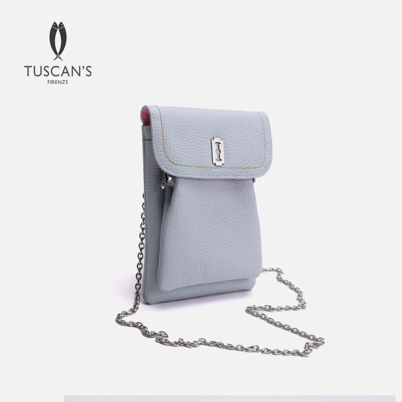 Genuine leather phone pouch