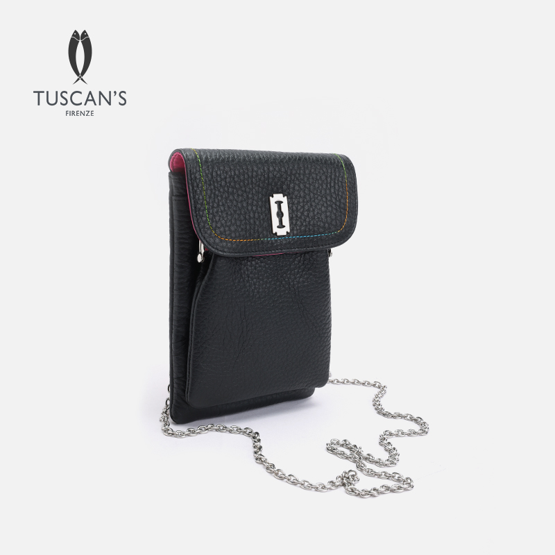 Genuine leather phone pouch
