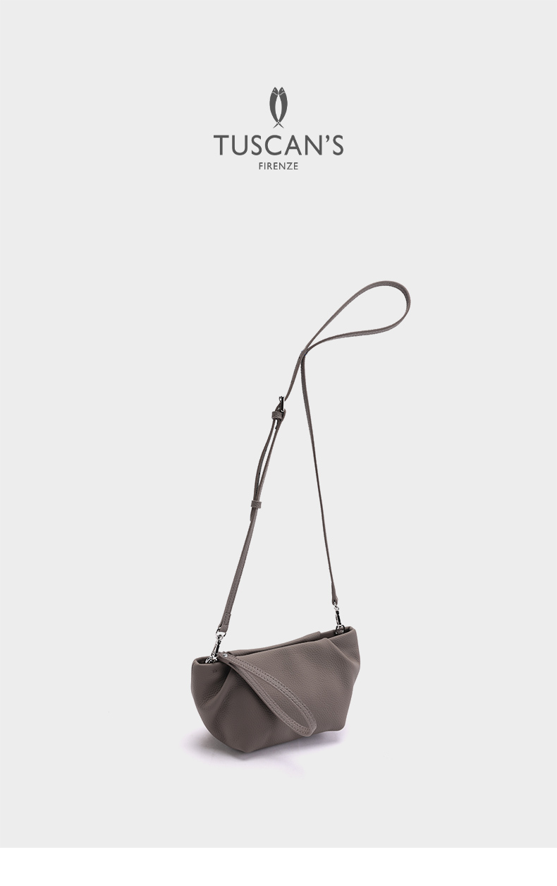 Genuine Leather Crossbody Portable Phone Bag, Handheld Small Storage Pouch