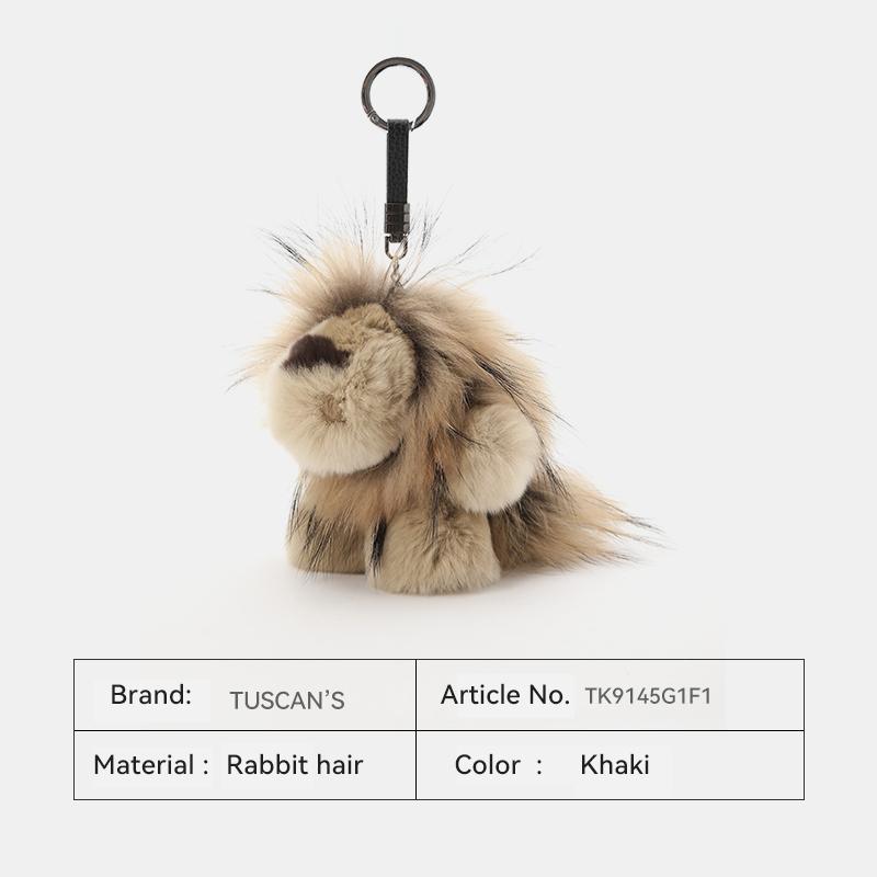 Fashion Trendy Cute Little Lion Bag Pendant