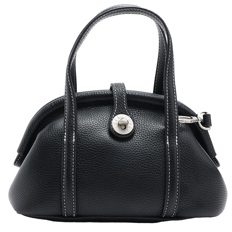 Dumpling Bag for Women – Premium Leather Handle & Crossbody Bag for Work & Everyday Use – Elegant & Versatile 24cm