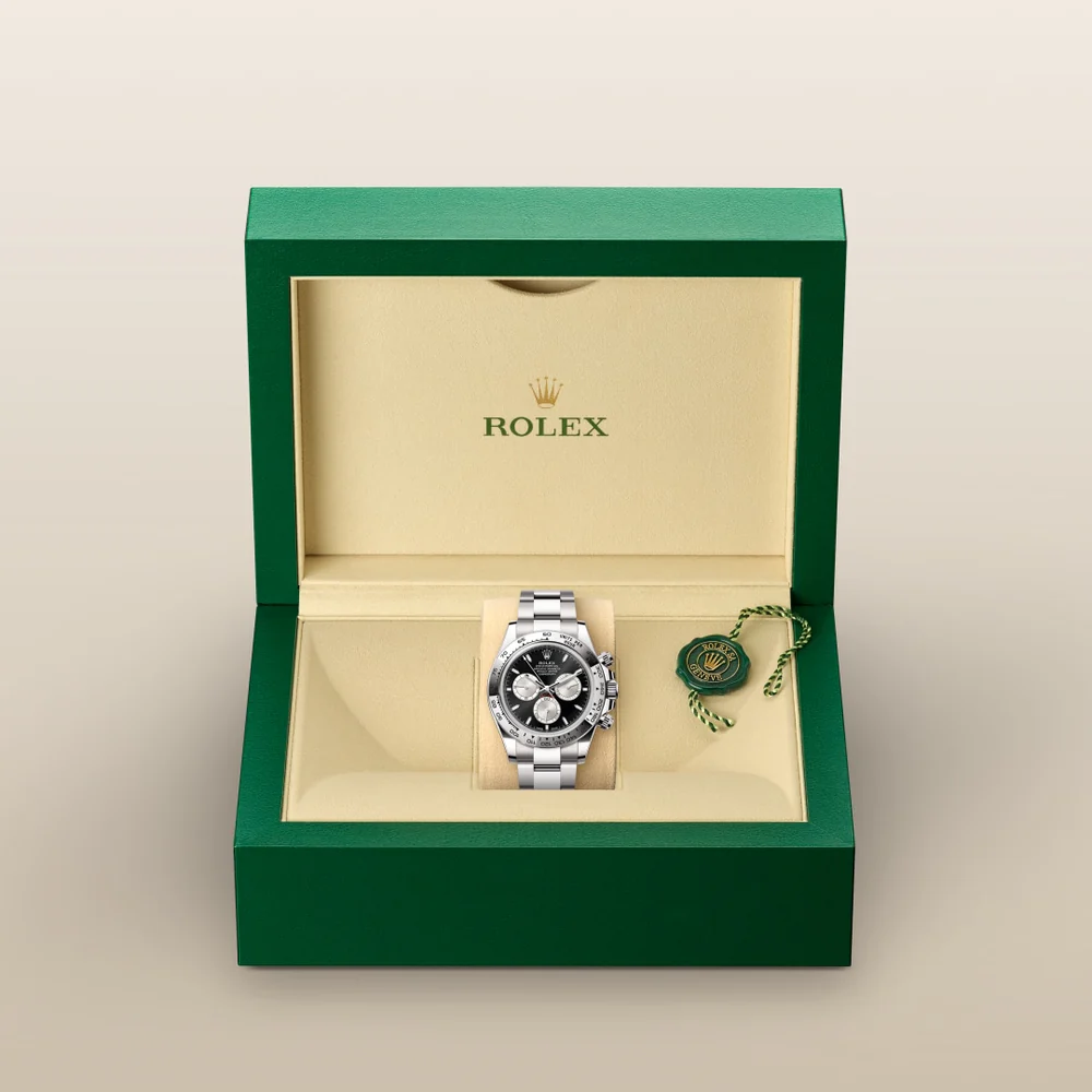 Rolex Cosmograph Daytona Oyster, 40 mm, bílé zlato M126509-0001
