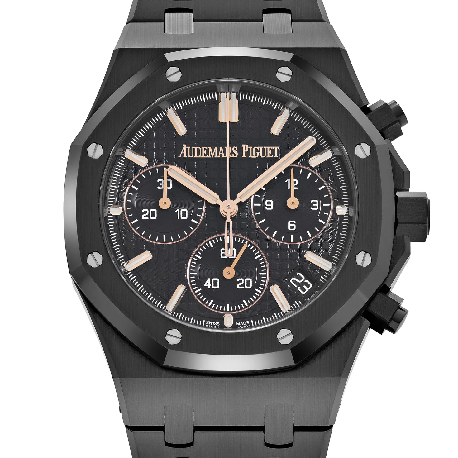 Audemars Piguet Royal Oak 26240CE.OO.1225CE.02 Chronograph Černá keramika Černý ciferník