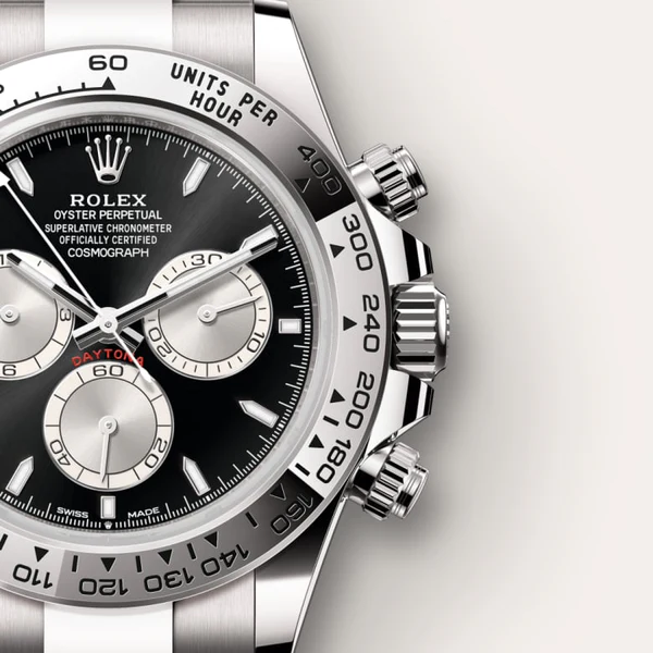 Rolex Cosmograph Daytona Oyster, 40 mm, bílý zlato M126509-0001