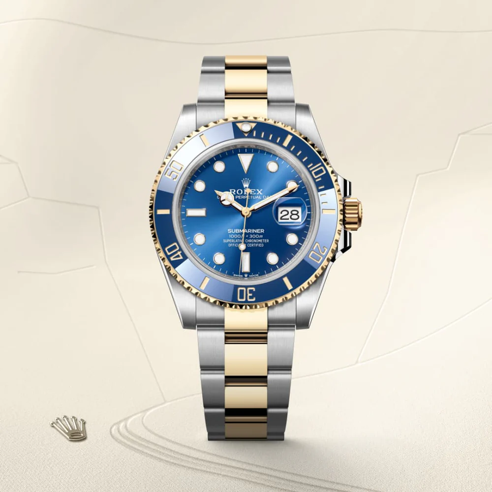 Rolex Submariner Date Oyster, 41 mm, Oystersteel a žluté zlato M126613LB-0002