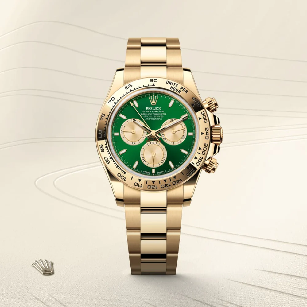 Rolex Cosmograph Daytona Oyster, 40 mm, žluté zlato M126508-0008