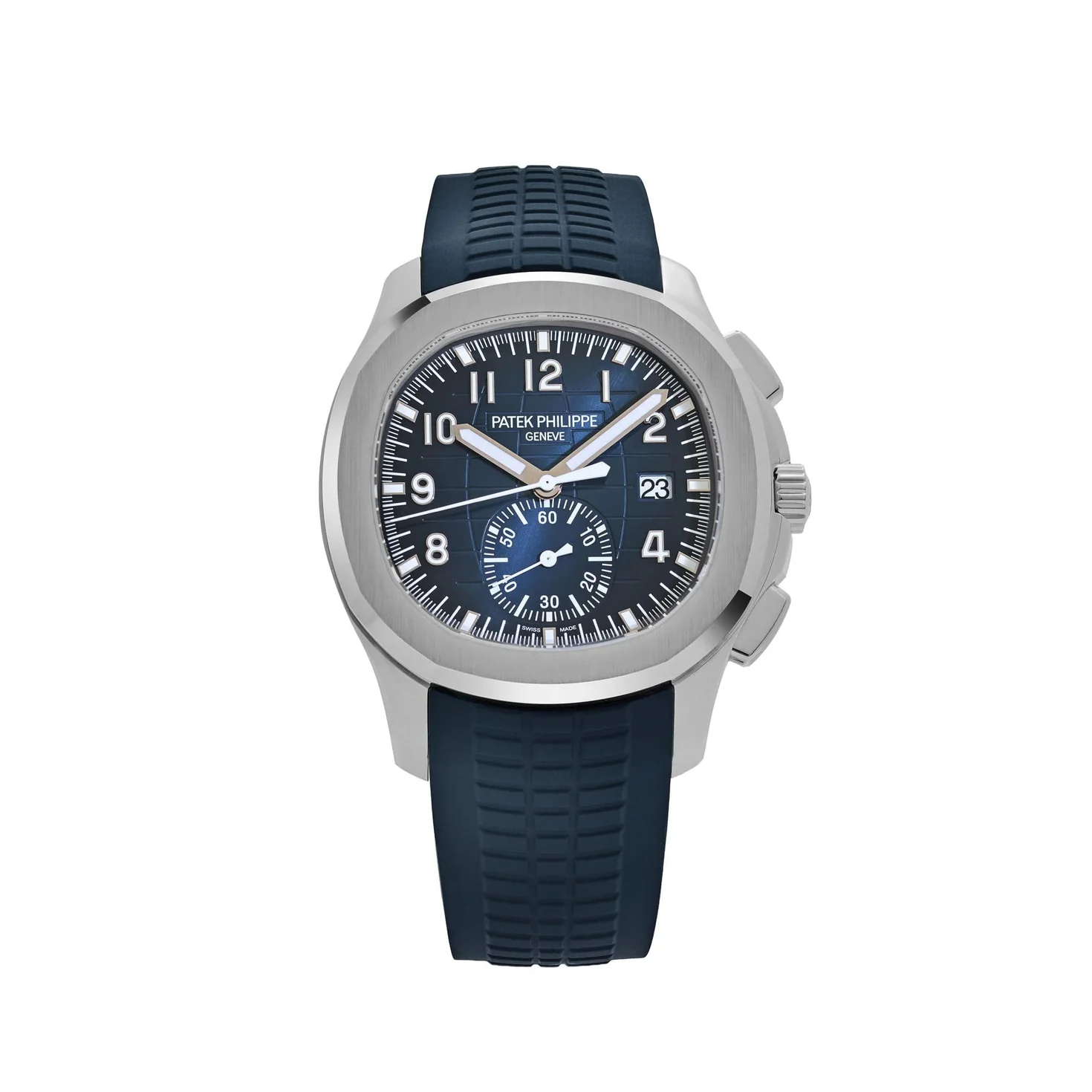 Patek Philippe Aquanaut 5968G-001 Biele zlato Modrý ciferník