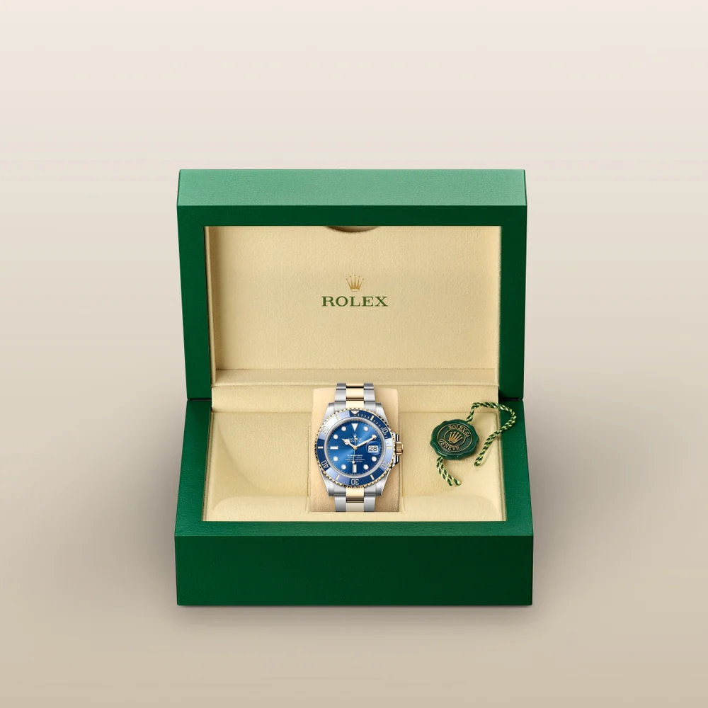 Rolex Submariner Date Oyster, 41 mm, Oystersteel a žluté zlato M126613LB-0002