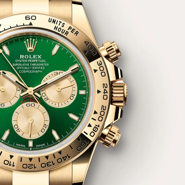 Rolex Cosmograph Daytona Oyster, 40 mm, žlté zlato M126508-0008