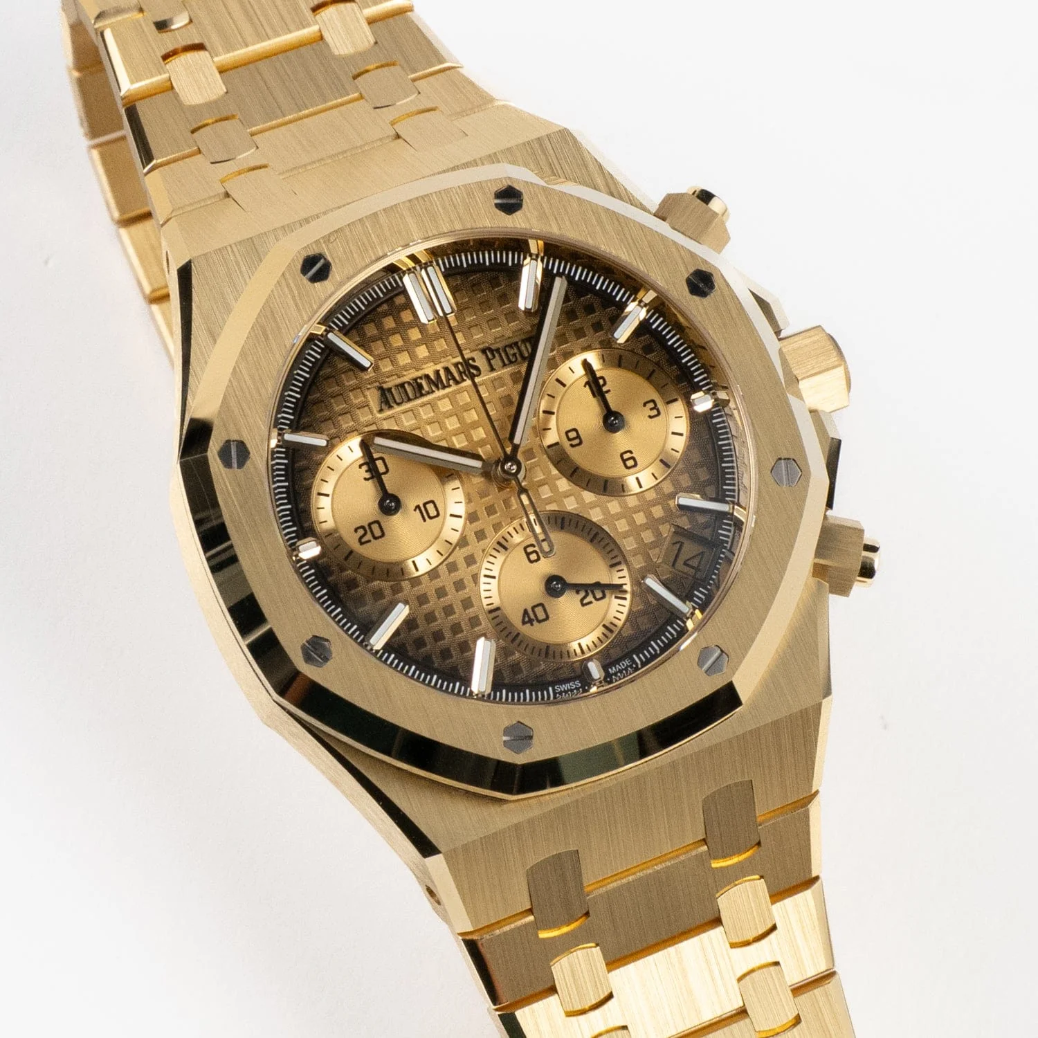 Audemars Piguet Royal Oak 26240BA.OO.1320BA.02 Chronograph Uzené Žluté Zlato