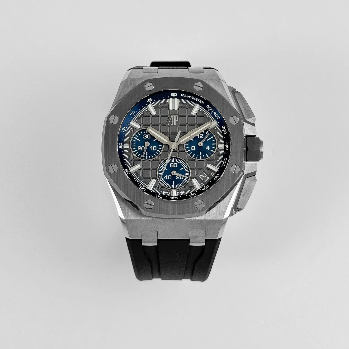Audemars Piguet Royal Oak Offshore 26420IO.OO.A009CA.01 Automatický chronograf Titanová šedý ciferník (2021)