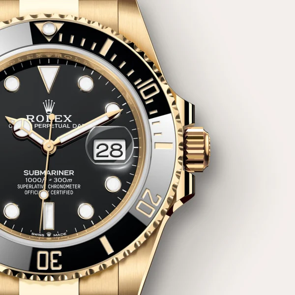 Rolex Submariner Date Oyster, 41 mm, žlté zlato M126618LN-0002
