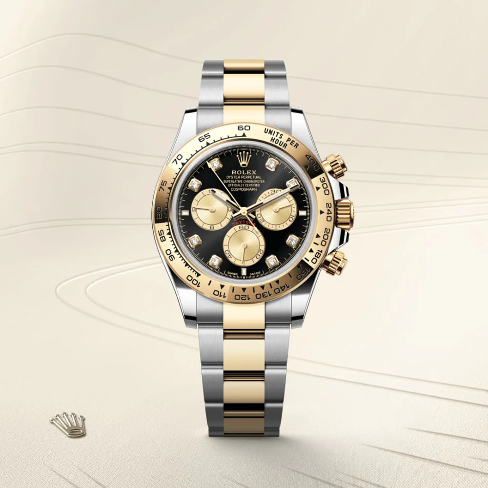 Rolex Cosmograph Daytona Oyster, 40 mm, Oystersteel a žlté zlato M126503-0002