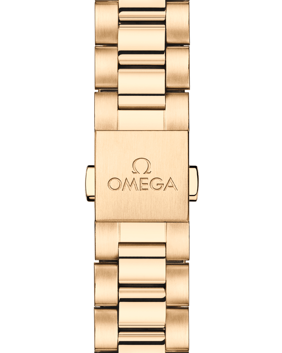 OMEGA Seamaster Aqua Terra Shades Hodinky 34 mm, Moonshine™ 18K zlatý puzdro s Moonshine™ 18K zlatým náramkom
