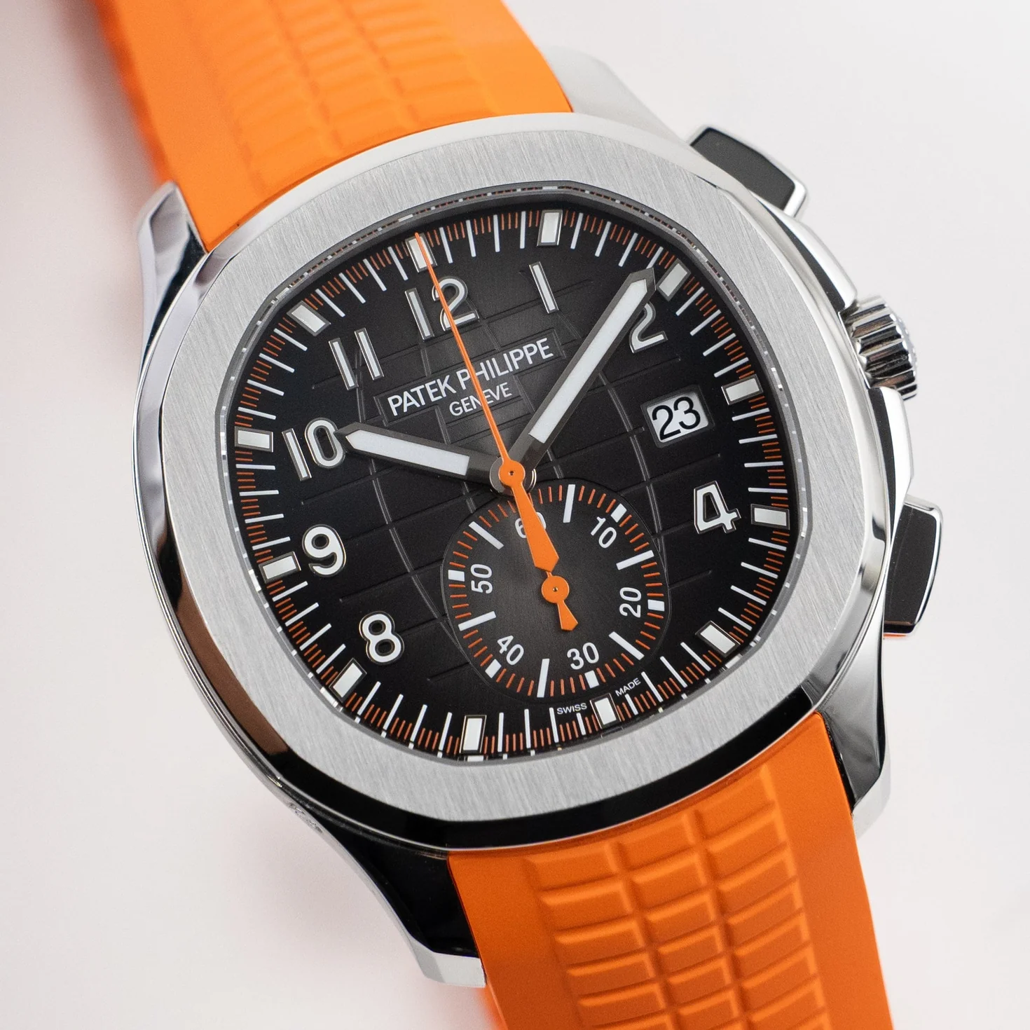 Patek Philippe Aquanaut Chronograph 5968A-001 Nerezová ocel Černý ciferník (2024)