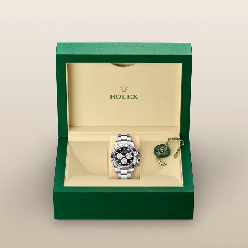 Rolex Cosmograph Daytona Oyster, 40 mm, biele zlato M126509-0002