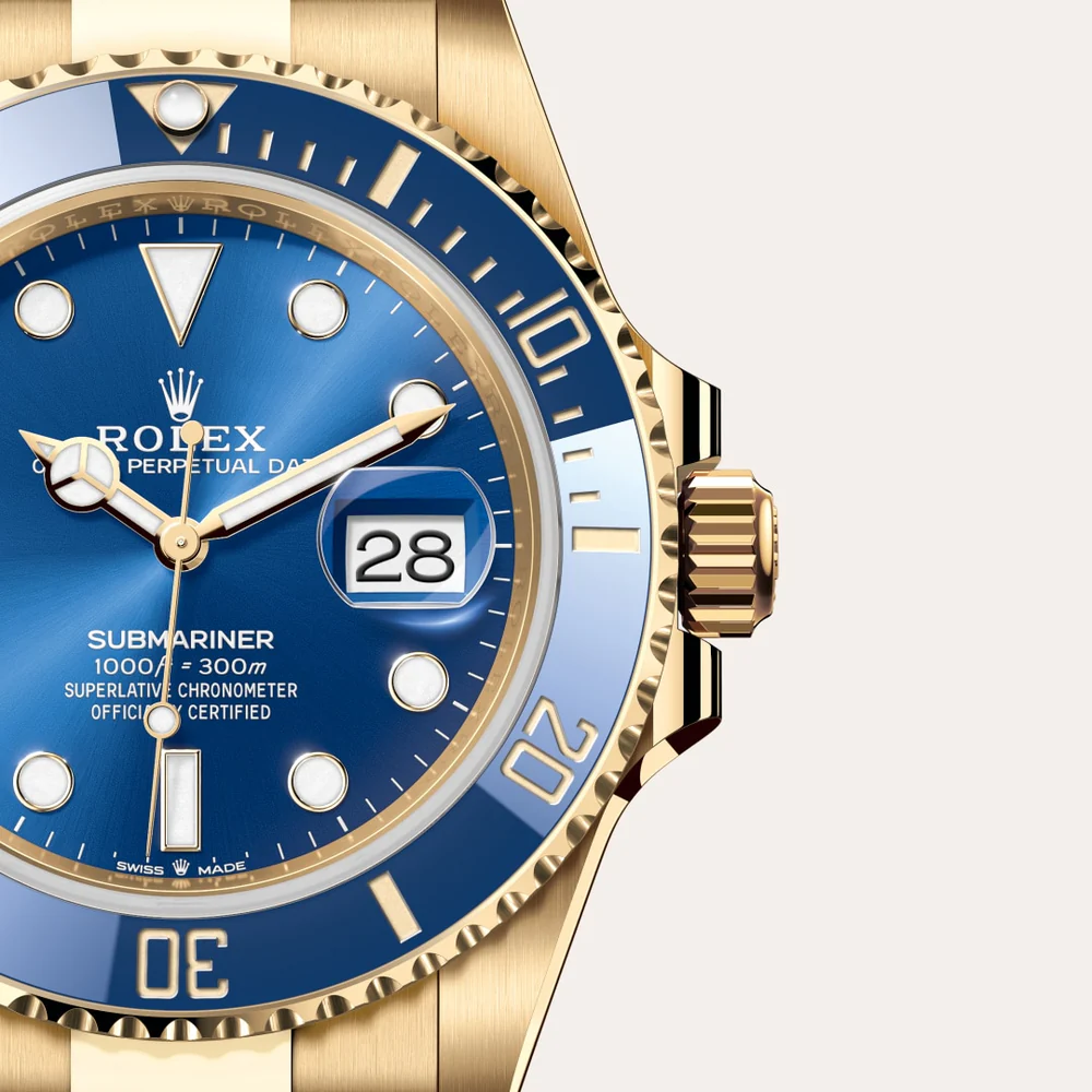 Rolex Submariner Date Oyster, 41 mm, žlté zlato M126618LB-0002