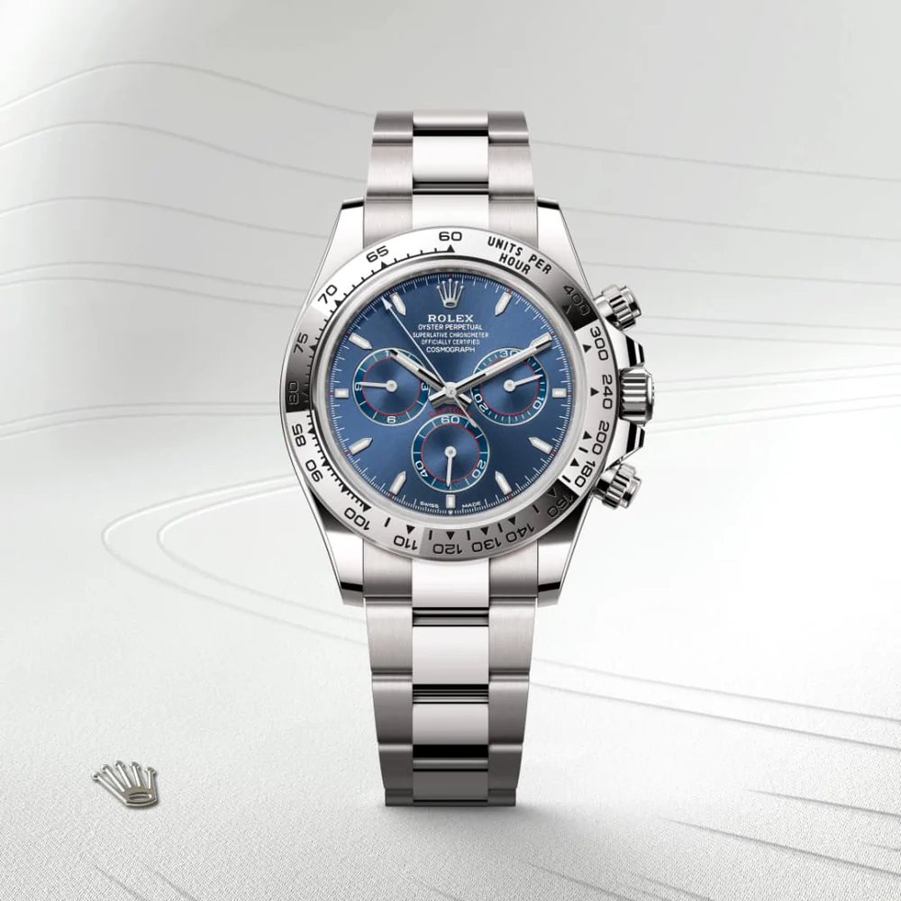Rolex Cosmograph Daytona Oyster, 40 mm, bílé zlato M126509-0005