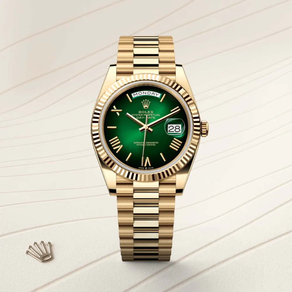 Rolex Day-Date 40 Oyster, 40 mm, žluté zlato M228238-0069
