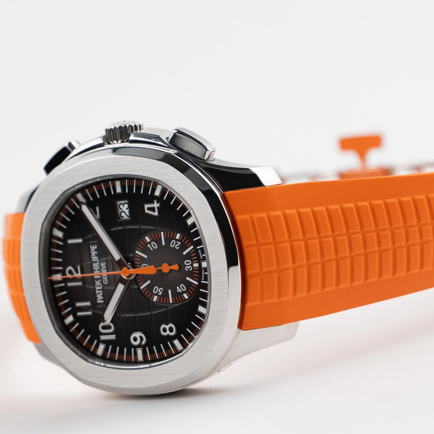 Patek Philippe Aquanaut Chronograph 5968A-001 Nerezová ocel Černý ciferník (2024)