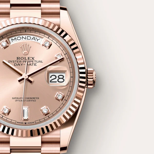 Rolex Day-Date 36 Oyster, 36 mm, Everose zlato M128235-0009